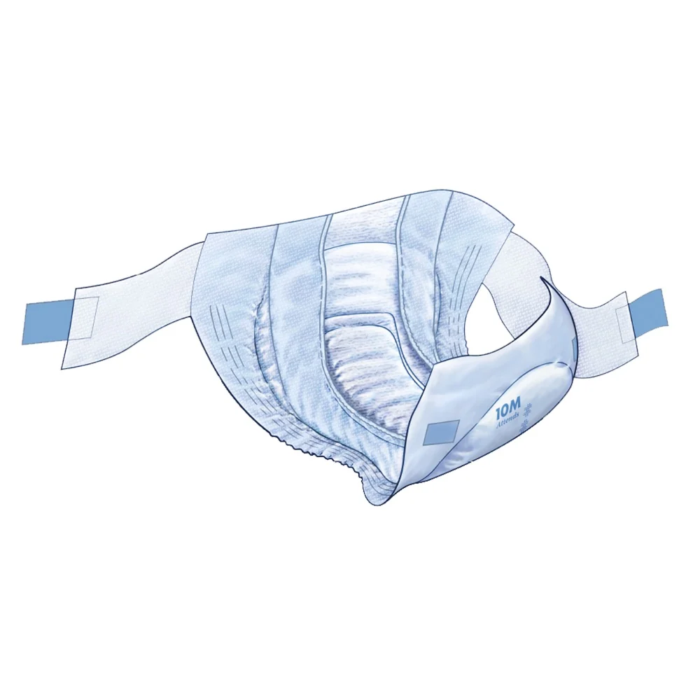 Attends Slip Active 8 All-In-One-Slips